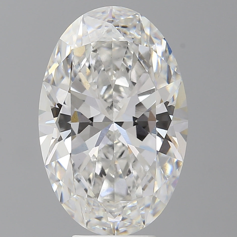 7.08 Carat Oval Shaped, Ideal Cut, E Color, VS1 Clarity, IGI Certified Lab Grown Diamond