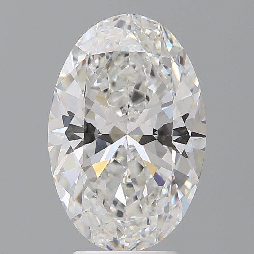 4.47 Carat Oval Shaped, Ideal Cut, E Color, VVS2 Clarity, IGI Certified Lab Grown Diamond