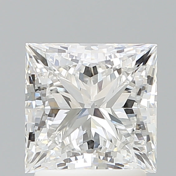 2.09 Carat Princess Shaped, Ideal Cut, E Color, VS1 Clarity, IGI Certified Lab Grown Diamond