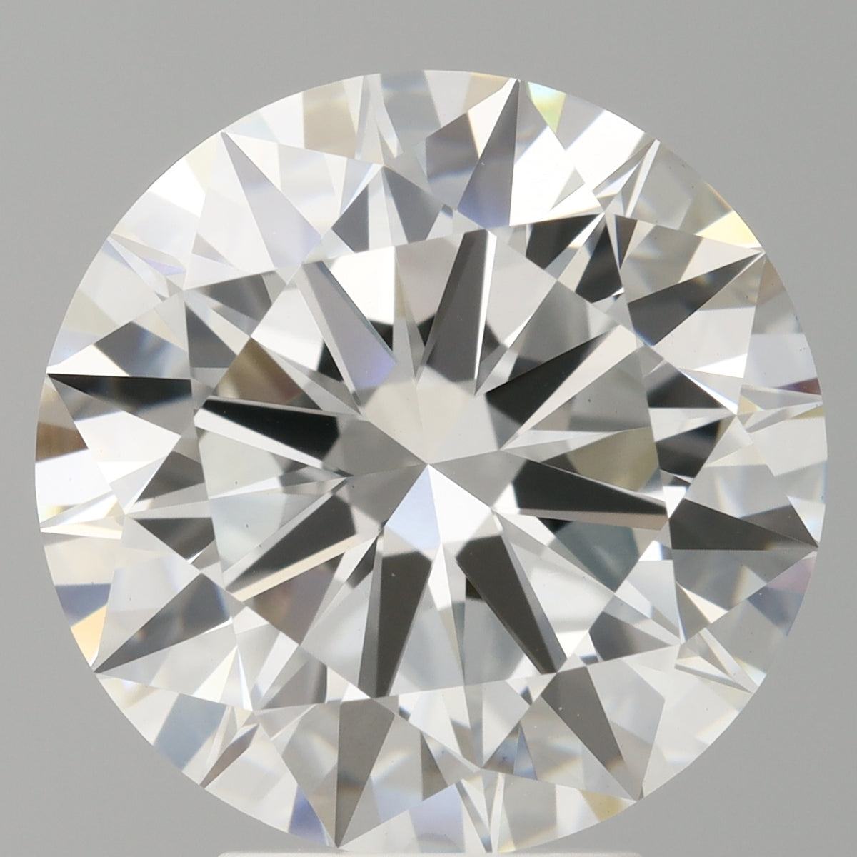 5.00 Carat Round Shaped, Ideal Cut, F Color, VVS2 Clarity, IGI Certified Lab Grown Diamond