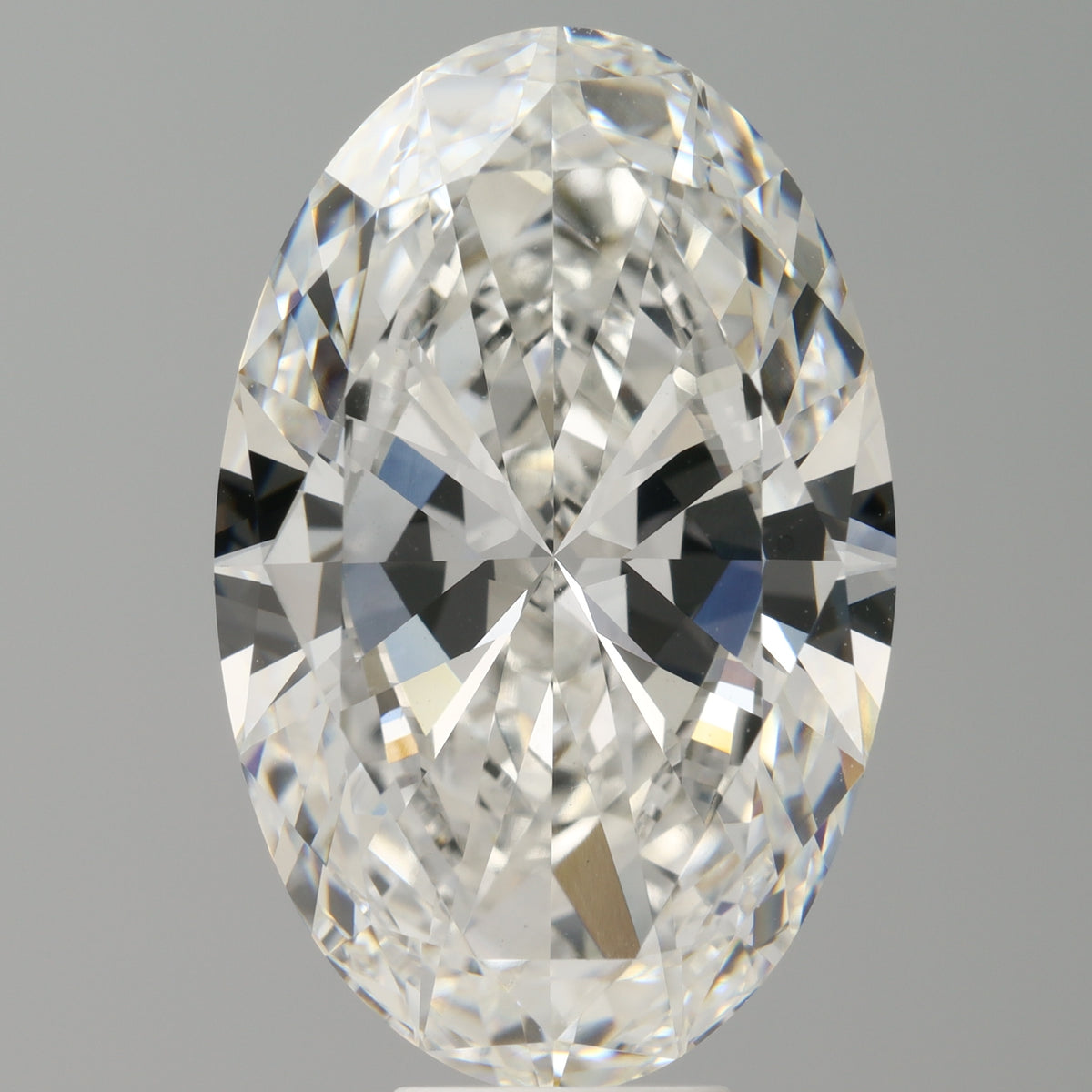 9.92 Carat Oval Shaped, Excellent Cut, F Color, VVS2 Clarity, IGI Certified Lab Grown Diamond