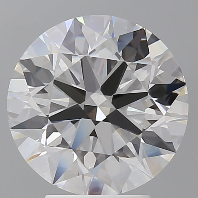 4.08 Carat Round Shaped, Ideal Cut, E Color, VVS2 Clarity, IGI Certified Lab Grown Diamond
