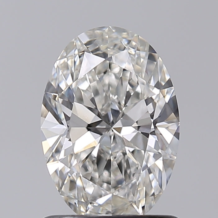 1.02 Carat Oval Shaped, Excellent Cut, G Color, VVS2 Clarity, IGI Certified Lab Grown Diamond