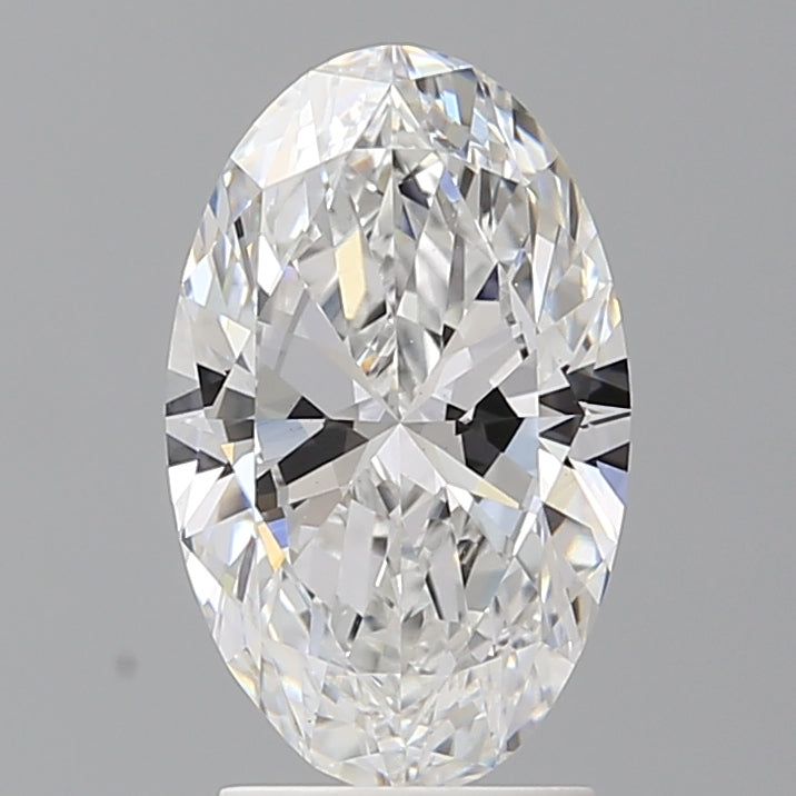 2.49 Carat Oval Shaped, Ideal Cut, E Color, VS1 Clarity, IGI Certified Lab Grown Diamond