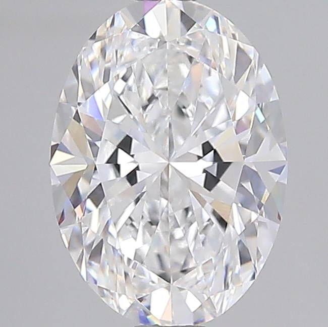 1.74 Carat Oval Shaped, Excellent Cut, E Color, VVS1 Clarity, IGI Certified Lab Grown Diamond