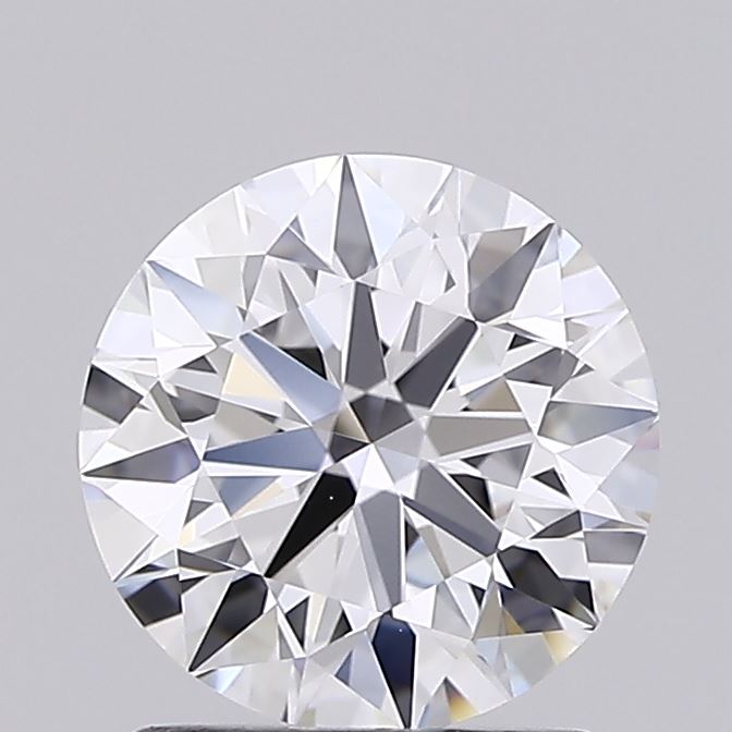 1.54 Carat Round Shaped, Ideal Cut, D Color, VVS2 Clarity, IGI Certified Lab Grown Diamond