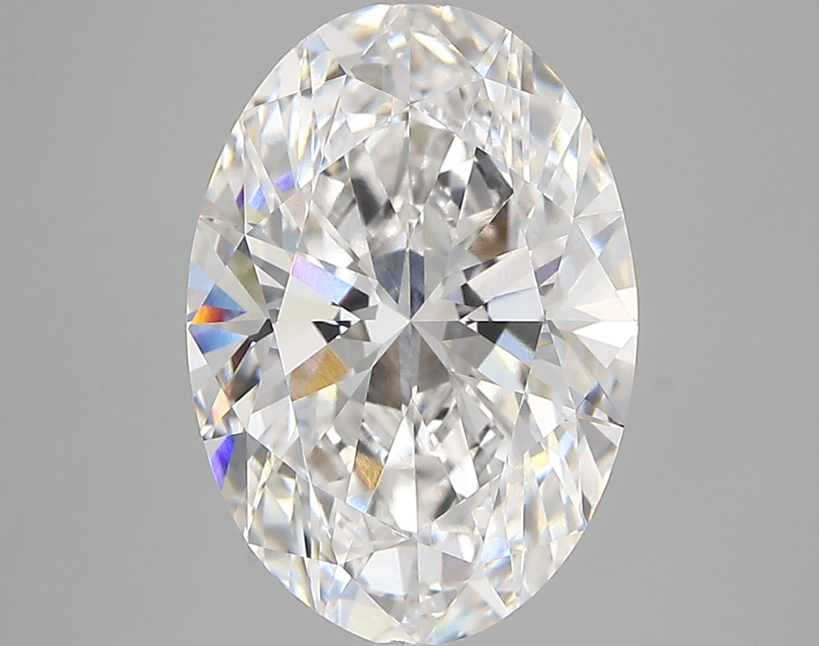 4.24 Carat Oval Shaped, Very Good Cut, E Color, VVS1 Clarity, IGI Certified Lab Grown Diamond
