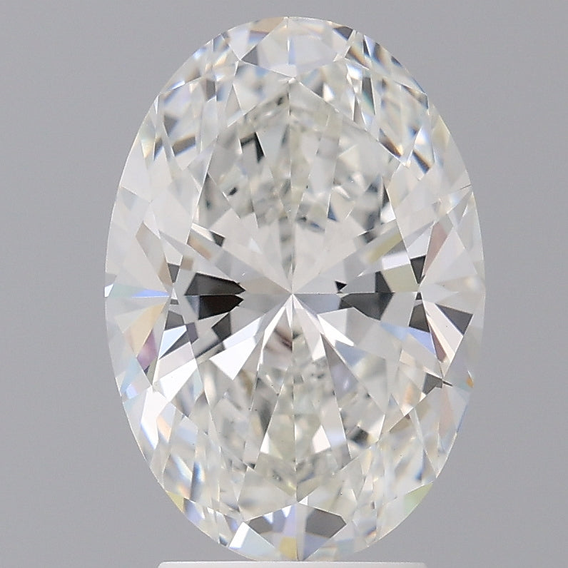 3.55 Carat Oval Shaped, Excellent Cut, E Color, VS1 Clarity, IGI Certified Lab Grown Diamond