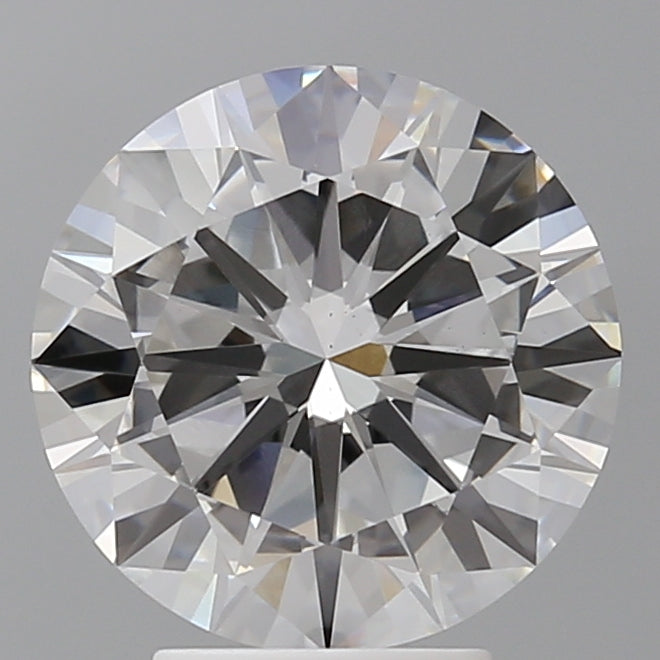 4.02 Carat Round Shaped, Excellent Cut, E Color, VS1 Clarity, IGI Certified Lab Grown Diamond