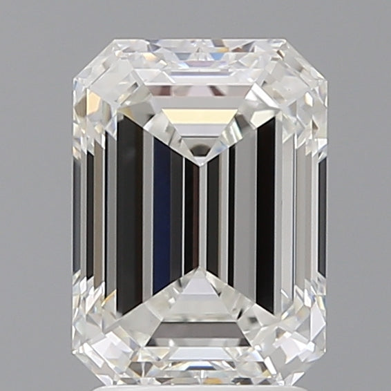 2.52 Carat Emerald Shaped, Ideal Cut, E Color, VVS2 Clarity, IGI Certified Lab Grown Diamond