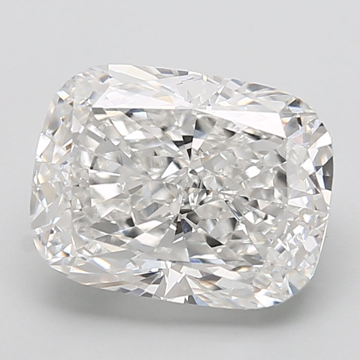 7.02 Carat Cushion Shaped, Very Good Cut, E Color, VVS2 Clarity, IGI Certified Lab Grown Diamond