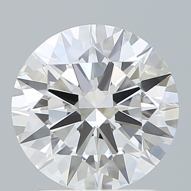 2.06 Carat Round Shaped, Ideal Cut, D Color, VVS2 Clarity, IGI Certified Lab Grown Diamond