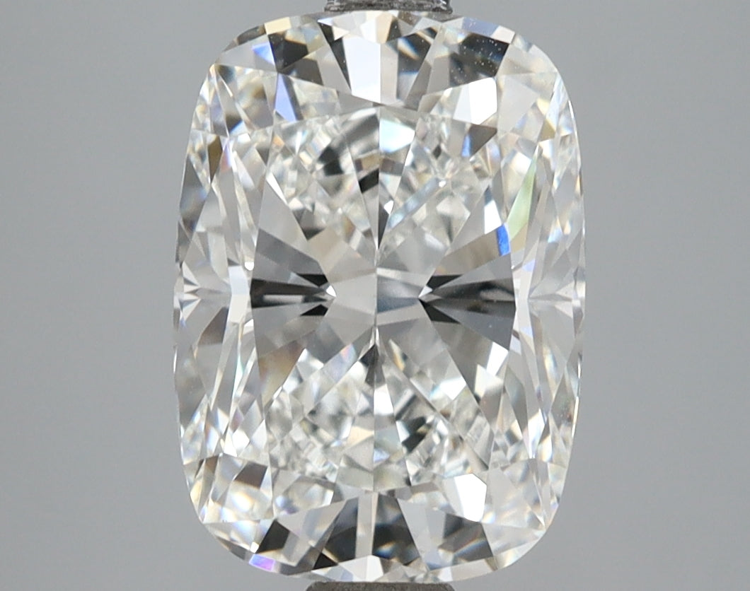 3.60 Carat Cushion Shaped, Ideal Cut, F Color, VVS2 Clarity, IGI Certified Lab Grown Diamond