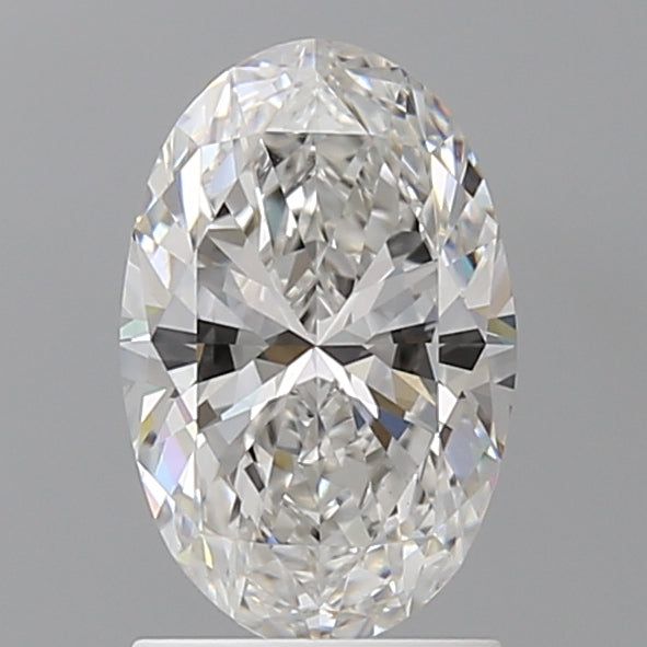 1.58 Carat Oval Shaped, Ideal Cut, F Color, VS1 Clarity, IGI Certified Lab Grown Diamond