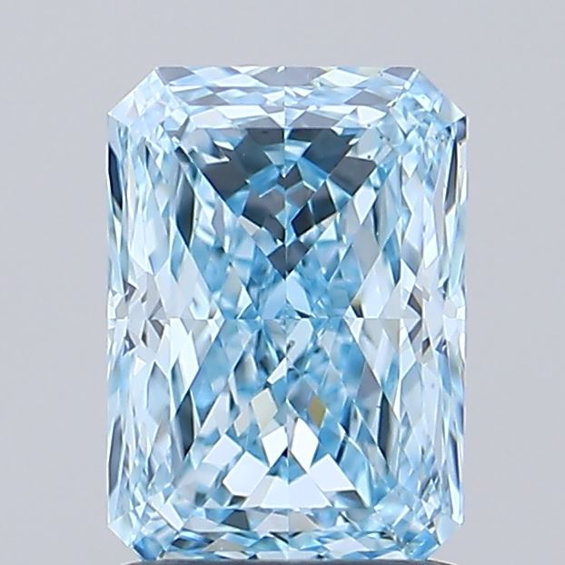 1.51 Carat Radiant Shaped, Ideal Cut, VS1 Clarity, IGI Certified Lab Grown Diamond