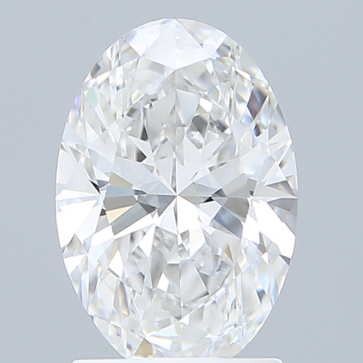1.76 Carat Oval Shaped, Ideal Cut, E Color, VVS2 Clarity, IGI Certified Lab Grown Diamond