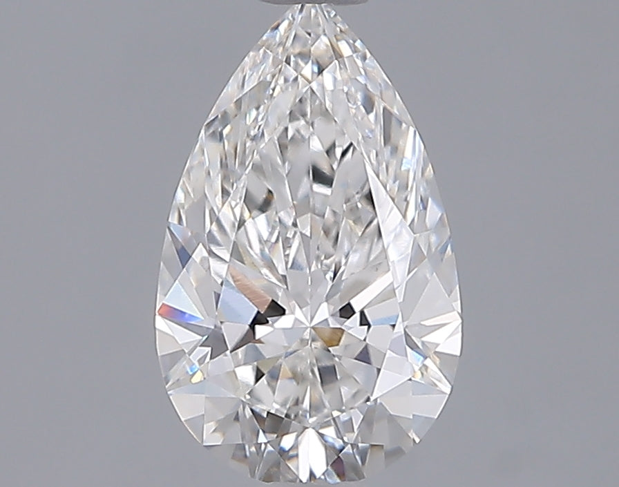 1.55 Carat Pear Shaped, Ideal Cut, E Color, VVS2 Clarity, IGI Certified Lab Grown Diamond