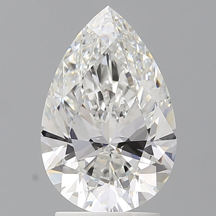2.59 Carat Pear Shaped, Ideal Cut, E Color, VVS2 Clarity, IGI Certified Lab Grown Diamond