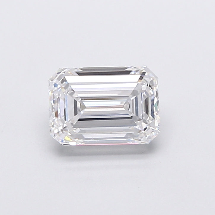 2.00 Carat Emerald Shaped, Very Good Cut, D Color, VVS1 Clarity, IGI Certified Lab Grown Diamond