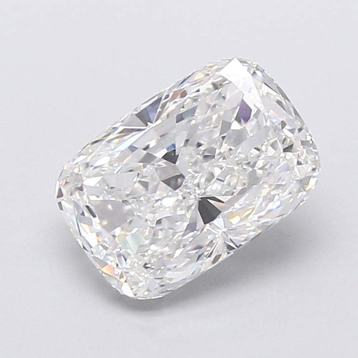 4.07 Carat Cushion Shaped, Very Good Cut, F Color, VVS2 Clarity, IGI Certified Lab Grown Diamond