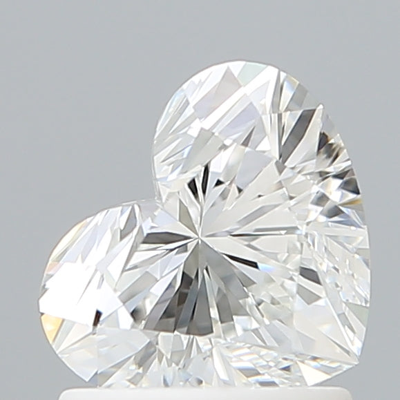 1.22 Carat Heart Shaped, Excellent Cut, E Color, VVS1 Clarity, IGI Certified Lab Grown Diamond