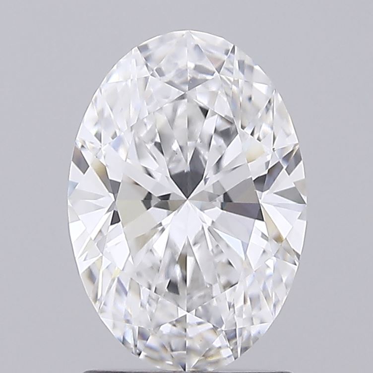 1.60 Carat Oval Shaped, Ideal Cut, E Color, VS1 Clarity, IGI Certified Lab Grown Diamond
