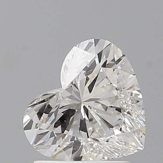 1.53 Carat Heart Shaped, Ideal Cut, F Color, VS1 Clarity, IGI Certified Lab Grown Diamond