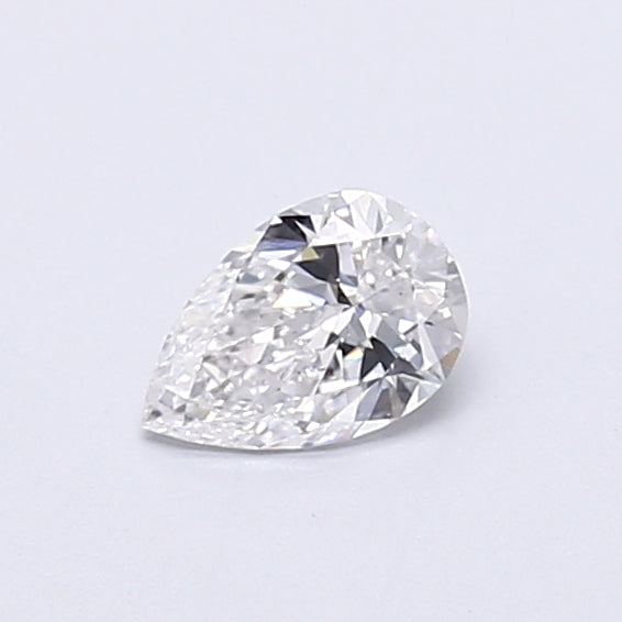 0.35 Carat Pear Shaped, Very Good Cut, D Color, VS1 Clarity, IGI Certified Lab Grown Diamond
