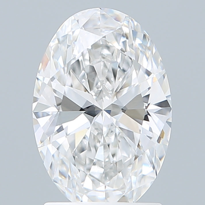 1.78 Carat Oval Shaped, Ideal Cut, D Color, VVS2 Clarity, IGI Certified Lab Grown Diamond