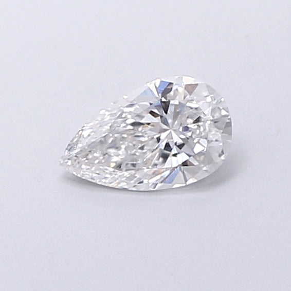 0.34 Carat Pear Shaped, Very Good Cut, D Color, VS1 Clarity, IGI Certified Lab Grown Diamond