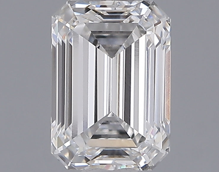 1.51 Carat Emerald Shaped, Ideal Cut, E Color, VVS1 Clarity, IGI Certified Lab Grown Diamond