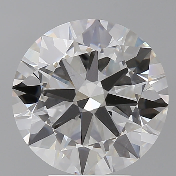 5.02 Carat Round Shaped, Excellent Cut, F Color, VVS2 Clarity, IGI Certified Lab Grown Diamond
