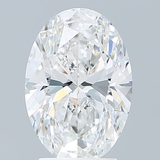 3.09 Carat Oval Shaped, Ideal Cut, D Color, VVS2 Clarity, IGI Certified Lab Grown Diamond
