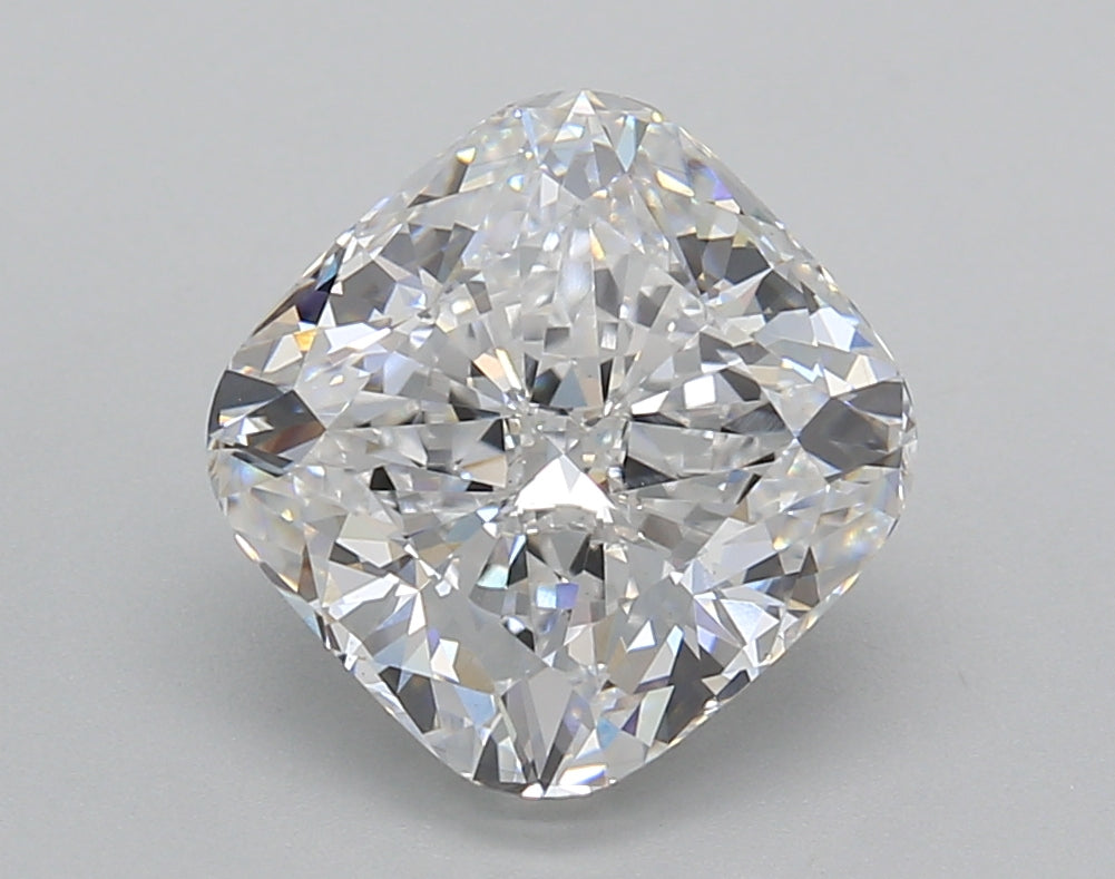 3.52 Carat Cushion Shaped, Very Good Cut, D Color, VS1 Clarity, IGI Certified Lab Grown Diamond