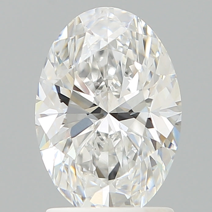 1.85 Carat Oval Shaped, Excellent Cut, D Color, VVS2 Clarity, IGI Certified Lab Grown Diamond