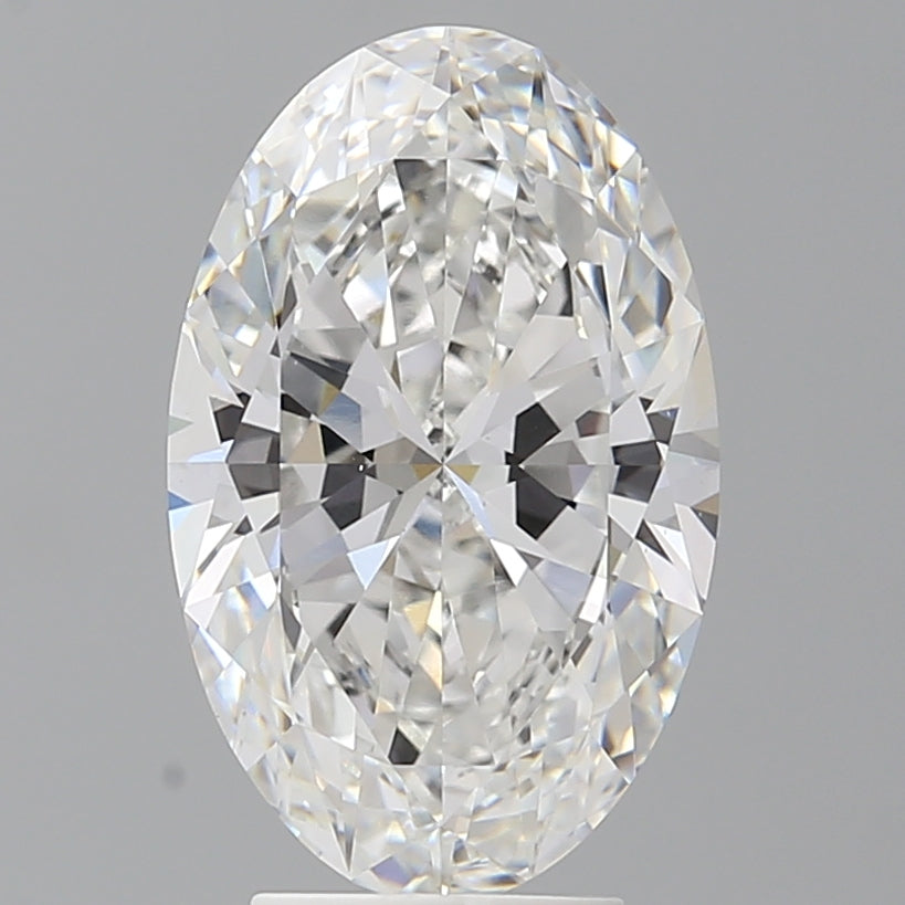 4.09 Carat Oval Shaped, Ideal Cut, E Color, VS1 Clarity, IGI Certified Lab Grown Diamond
