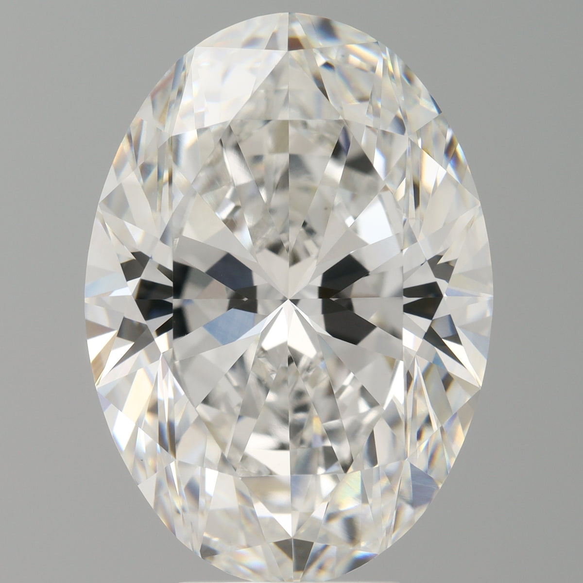 7.08 Carat Oval Shaped, Ideal Cut, E Color, VVS2 Clarity, IGI Certified Lab Grown Diamond