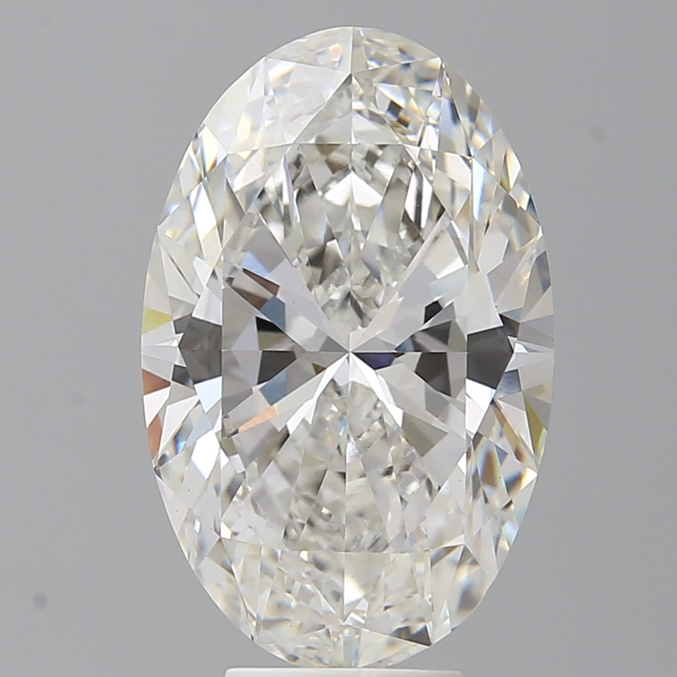 7.07 Carat Oval Shaped, Ideal Cut, F Color, VVS2 Clarity, IGI Certified Lab Grown Diamond