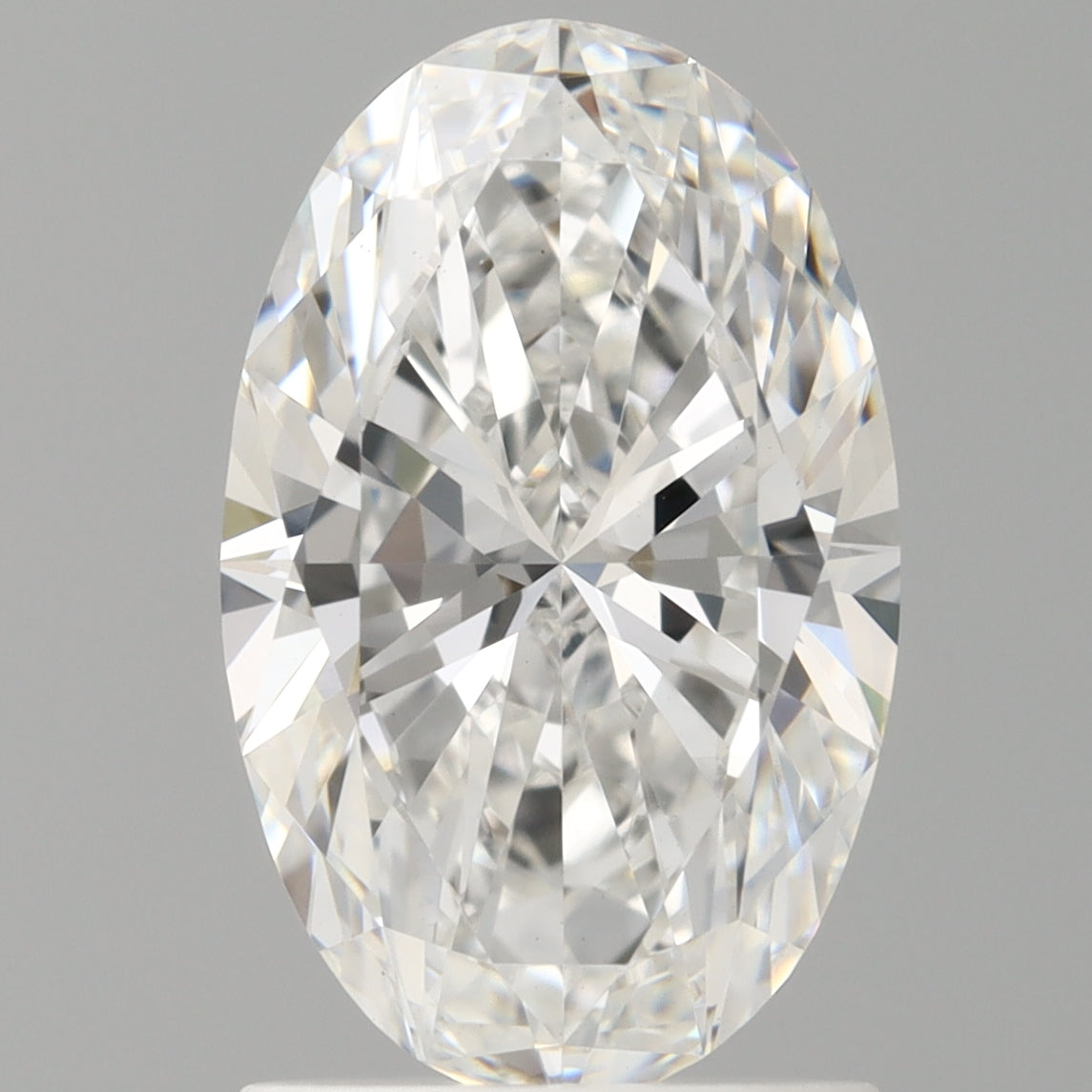 1.59 Carat Oval Shaped, Ideal Cut, D Color, VS1 Clarity, IGI Certified Lab Grown Diamond