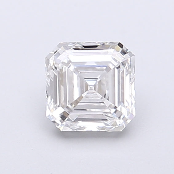 0.71 Carat Asscher Shaped, Very Good Cut, D Color, VS2 Clarity, IGI Certified Lab Grown Diamond
