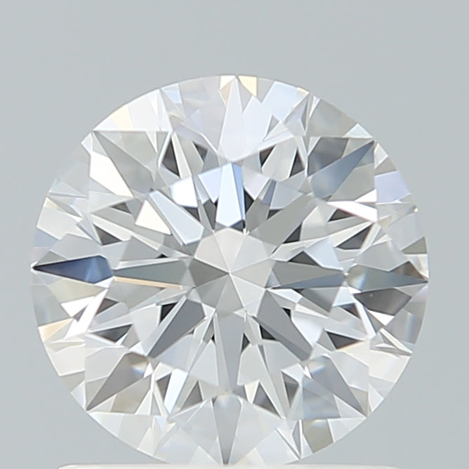1.23 Carat Round Shaped, Ideal Cut, D Color, VVS2 Clarity, IGI Certified Lab Grown Diamond