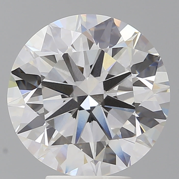 5.54 Carat Round Shaped, Excellent Cut, E Color, VVS2 Clarity, IGI Certified Lab Grown Diamond