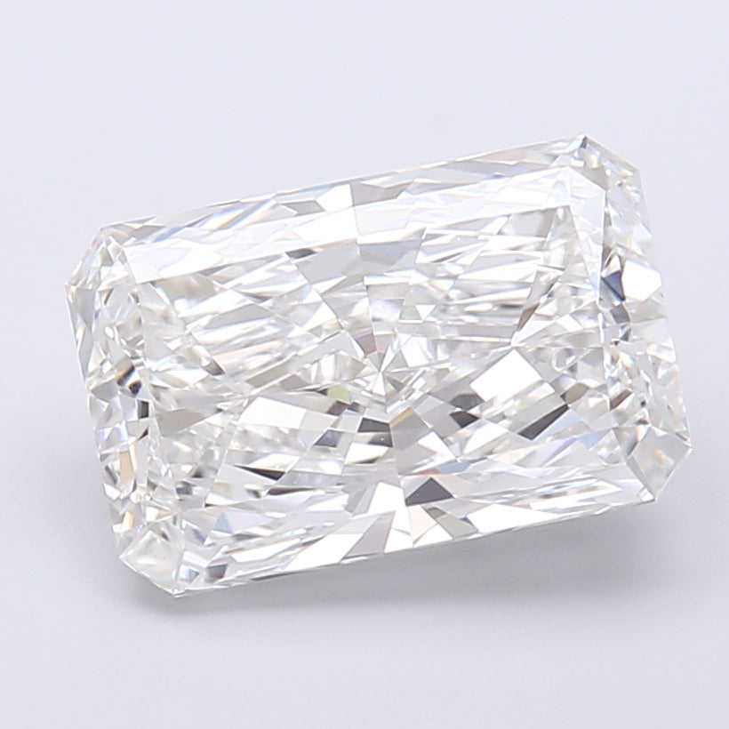 4.00 Carat Radiant Shaped, Very Good Cut, E Color, VVS2 Clarity, IGI Certified Lab Grown Diamond