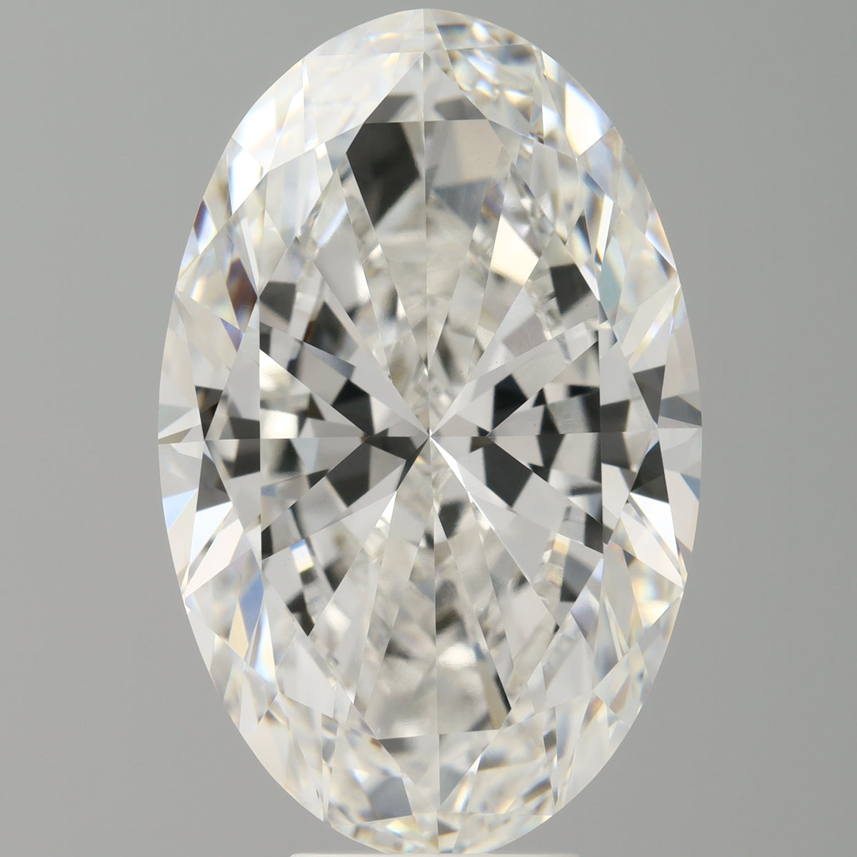 8.07 Carat Oval Shaped, Ideal Cut, F Color, VVS2 Clarity, IGI Certified Lab Grown Diamond