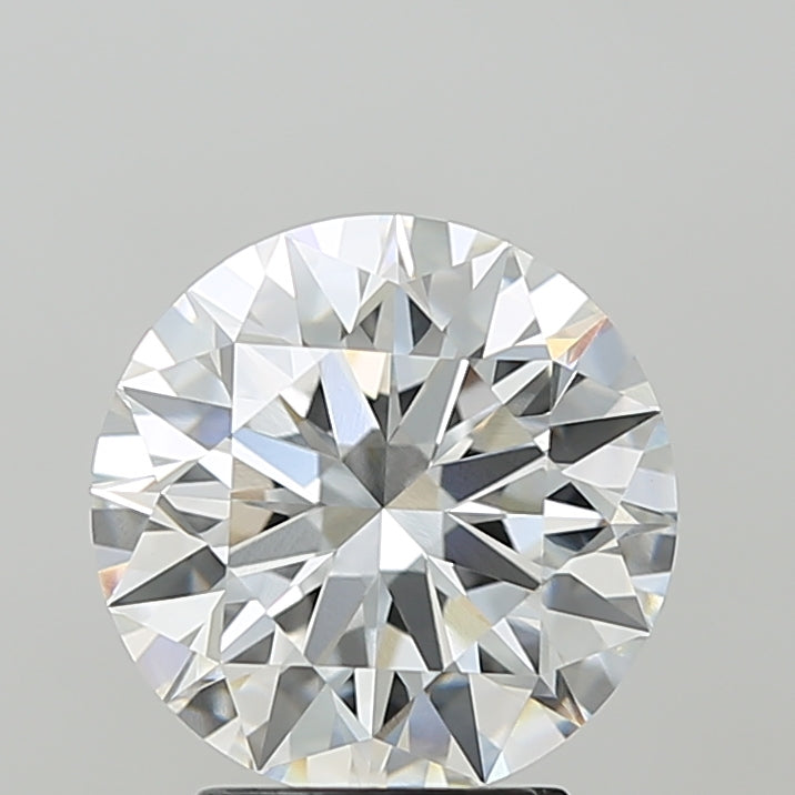 3.05 Carat Round Shaped, Ideal Cut, F Color, VVS2 Clarity, IGI Certified Lab Grown Diamond