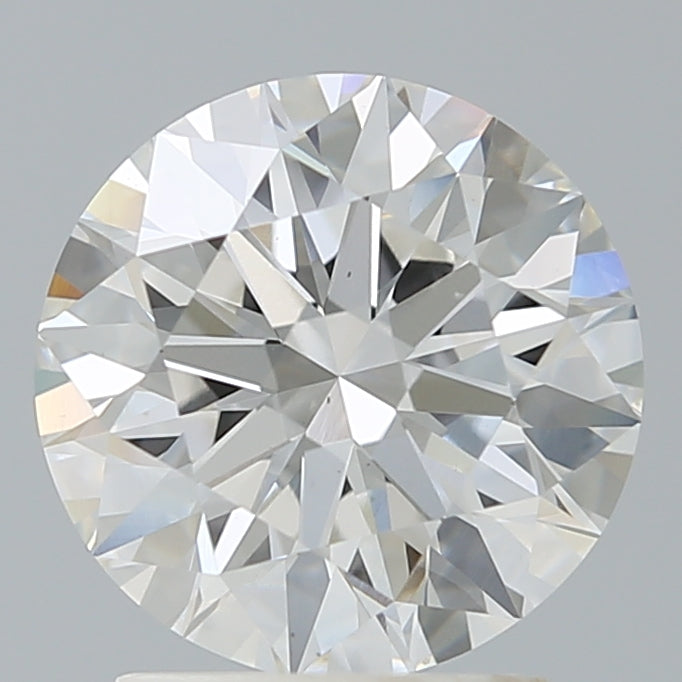 2.22 Carat Round Shaped, Ideal Cut, G Color, VS1 Clarity, IGI Certified Lab Grown Diamond