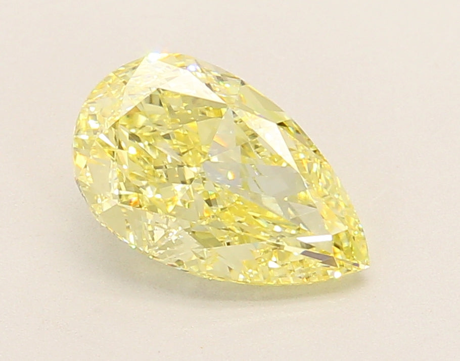 2.01 Carat Pear Shaped, Ideal Cut, VVS2 Clarity, IGI Certified Lab Grown Diamond