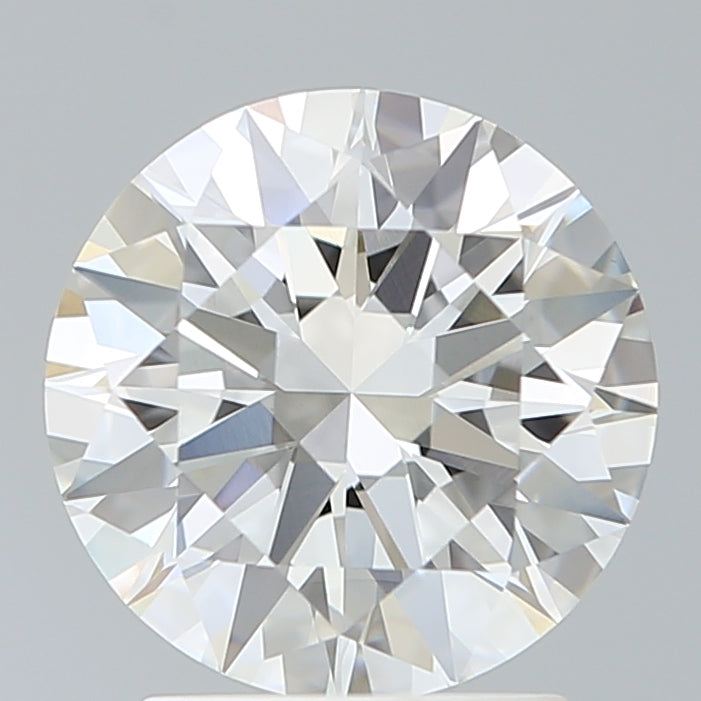 2.26 Carat Round Shaped, Excellent Cut, F Color, VVS2 Clarity, IGI Certified Lab Grown Diamond