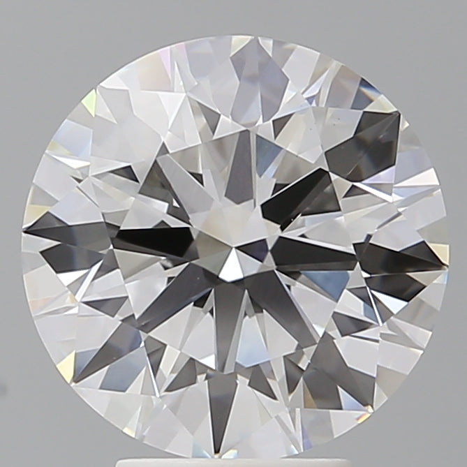 4.59 Carat Round Shaped, Ideal Cut, E Color, VVS2 Clarity, IGI Certified Lab Grown Diamond