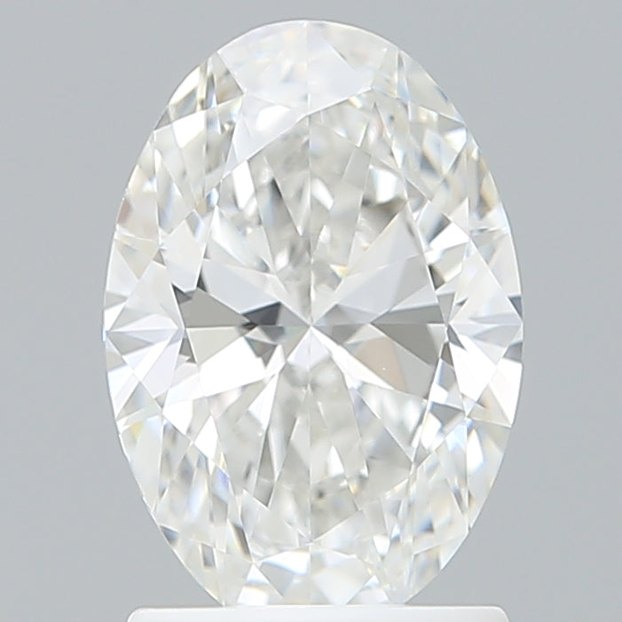 1.57 Carat Oval Shaped, Ideal Cut, E Color, VVS1 Clarity, IGI Certified Lab Grown Diamond